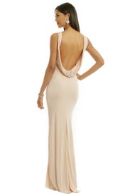Jeweled Halo Gown by Badgley Mischka