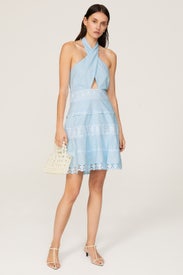 Lace Trim Dress by Endless Rose