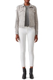 Pale Ash Slim Jacket by J BRAND