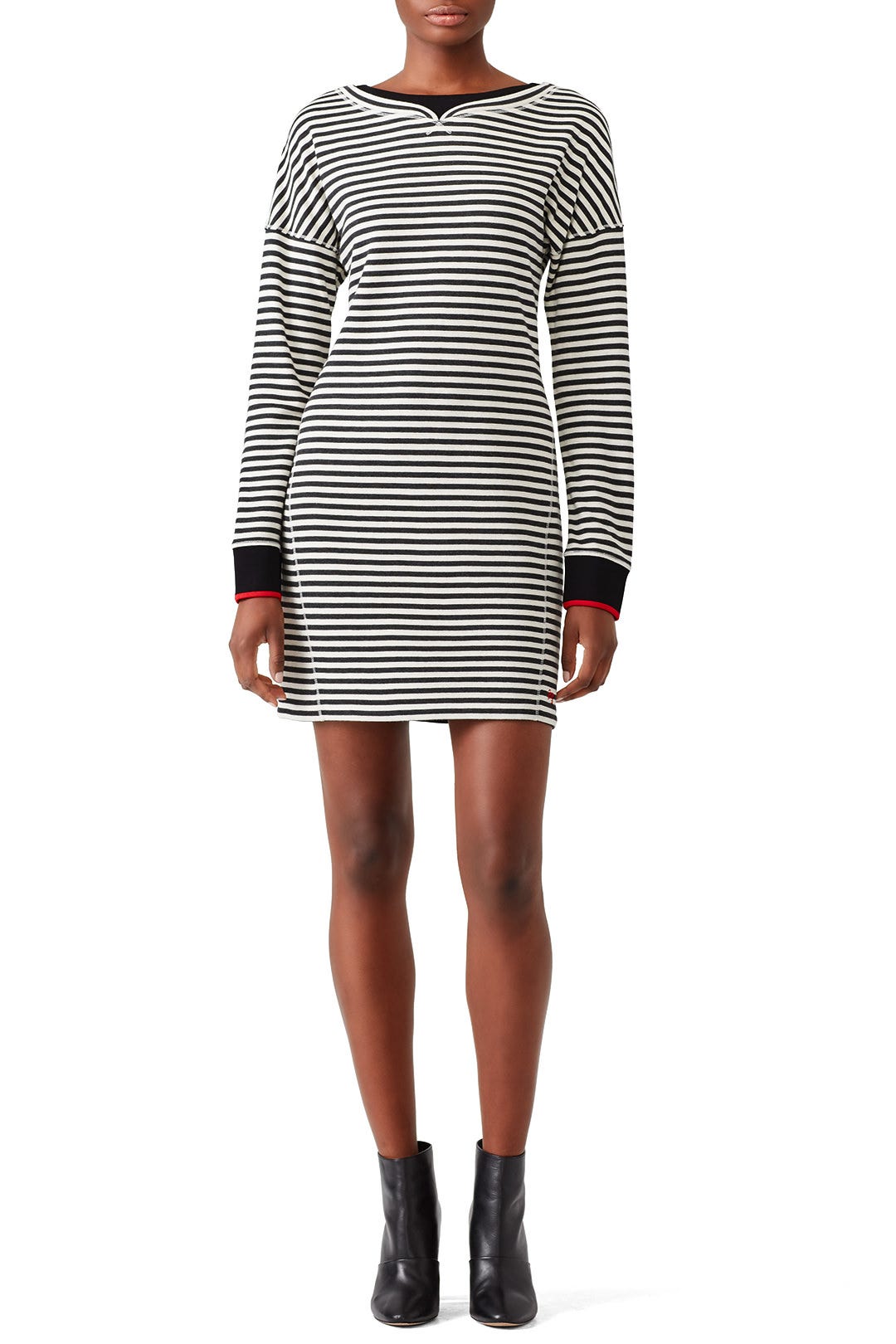Stripe Boatneck Dress by Jason Wu 0