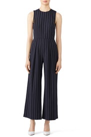Navy Elani Jumpsuit by L.K. Bennett