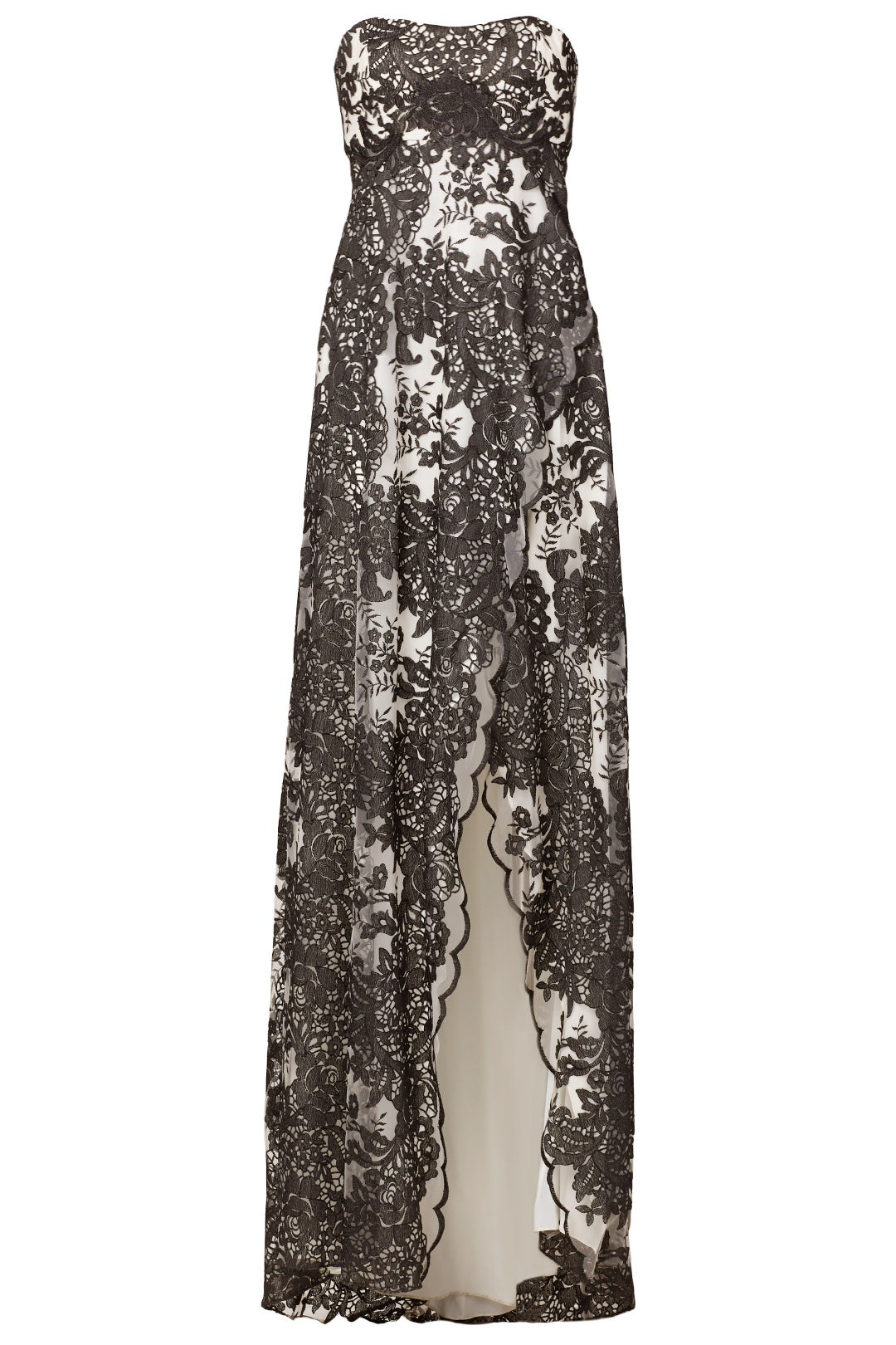 Smoked Ivy Dress by Marchesa Notte