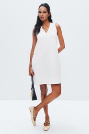 Textured Button Dress by NIC + ZOE