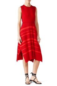 Striped Midi Dress by Nina Ricci