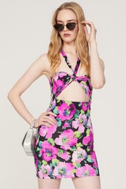 Floral Twisted Dress by ROTATE Birger Christensen