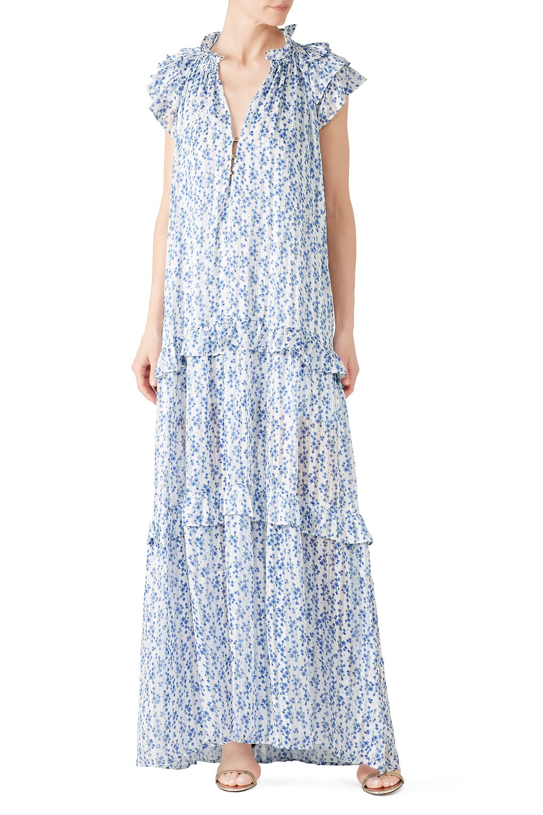 Blue Print Gwen Maxi by Sabina Musayev 0