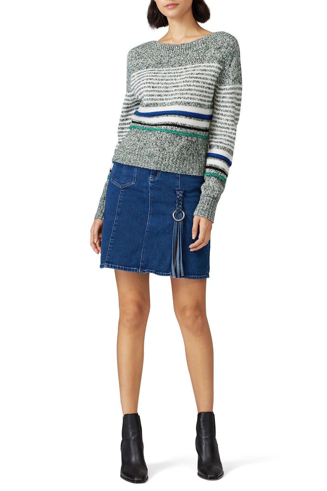 Striped Knit Sweater by See by Chloé 0