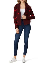 The Heart Lodge Cardigan by The Great.