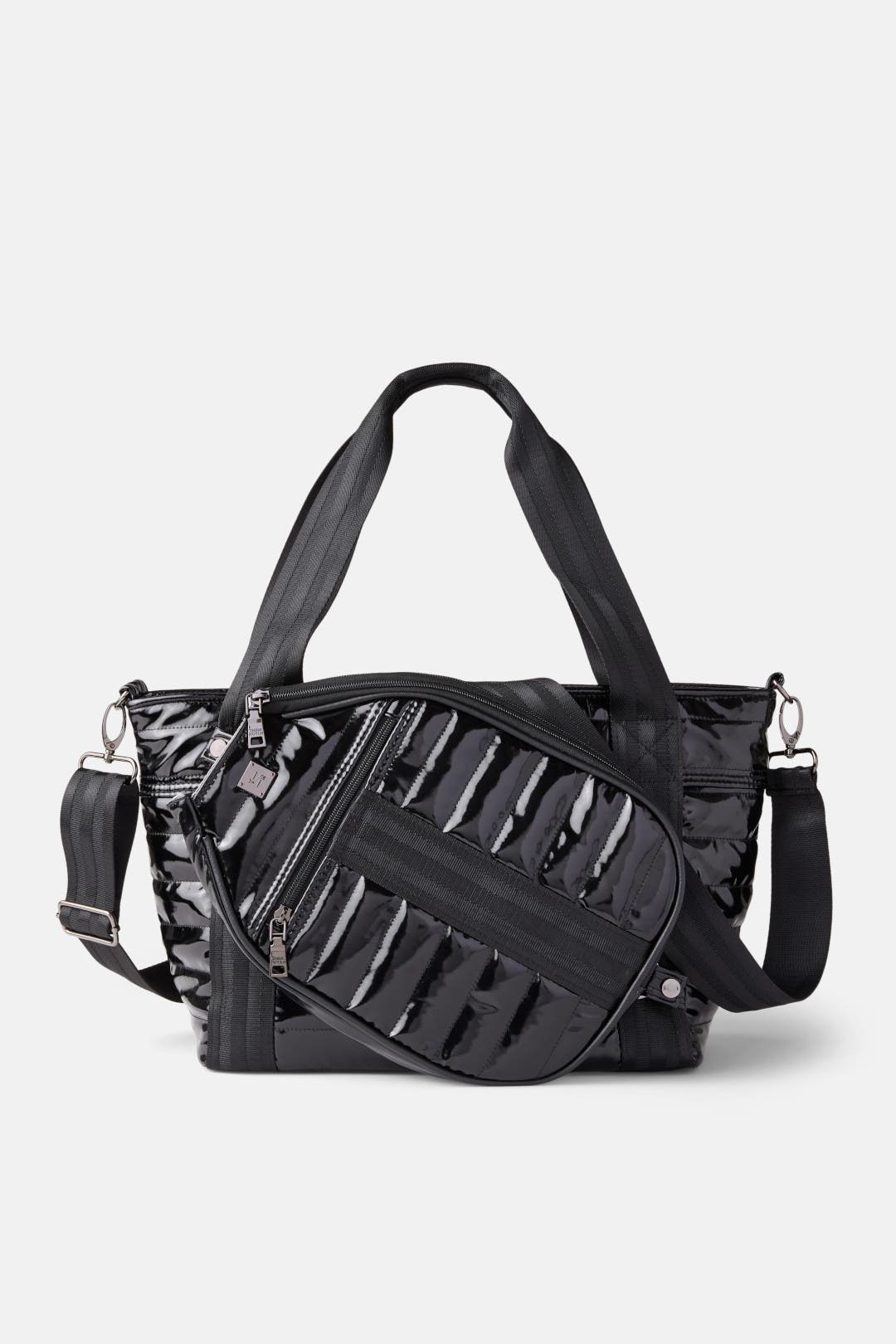 トートバッグ BLACK JOY BUCKET BAG Bottega Veneta Perforated Black Leather Drawstring Bucket