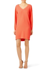 Coral Odelia Shift by Trina Turk