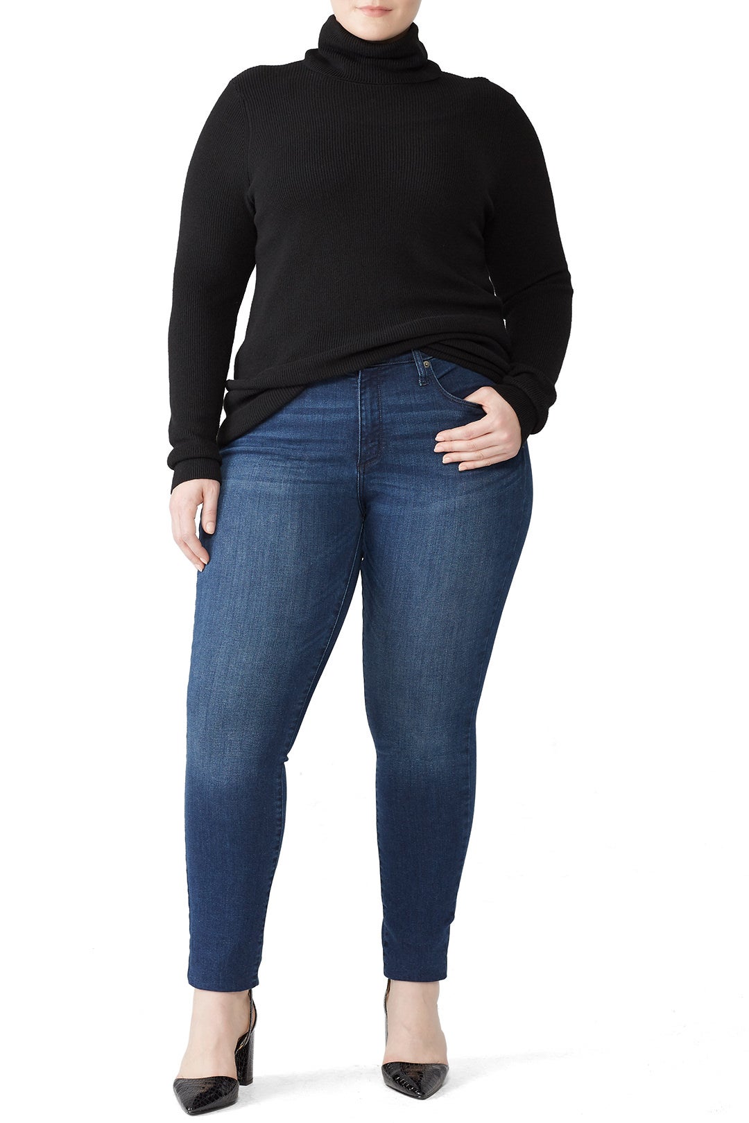 Aso Ribbed Turtleneck by Universal Standard 0