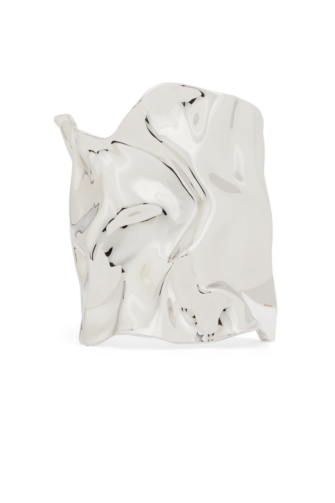 Crumpled Wide Cuff Bracelet by Alexis Bittar 0