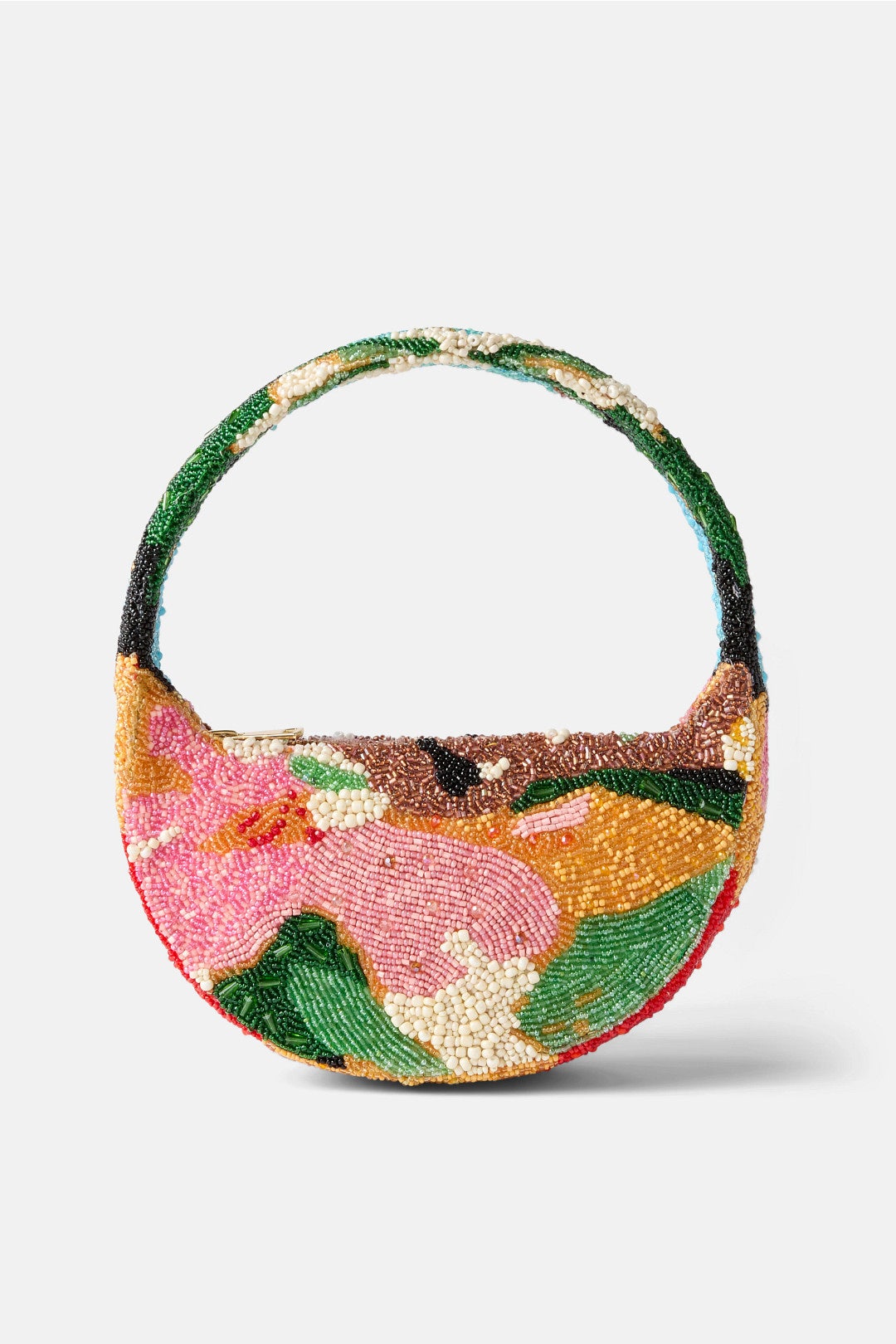 Floral Beaded Birch Bag by Acler Handbags