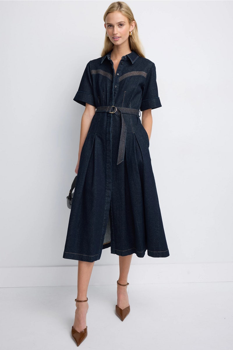 Denim Shirt Dress by Adam Lippes x RTR - Photo 0