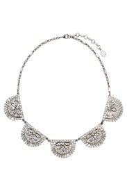 Deco Crystal Statement Necklace by Ben-Amun