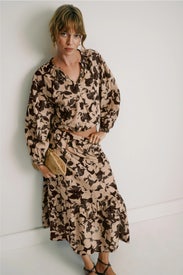 Tiered Skirt by Ellen Tracy