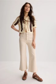 Ultra High Rise Cropped Jeans by 7 For All Mankind