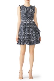 Navy Eyelet Dress by kate spade new york