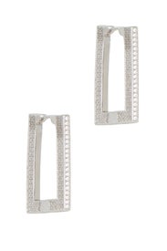 Pave Boxer Hoops by Luv Aj