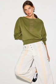 French Terry Combo Henley by 3.1 Phillip Lim