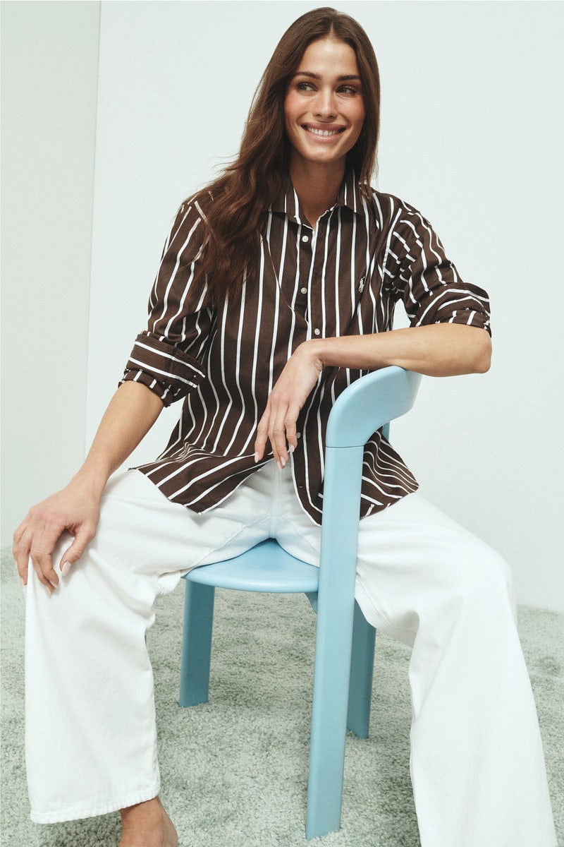 Cotton Long Sleeve Blouse by Polo Ralph Lauren - Photo 0