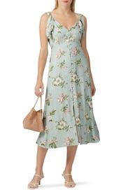 Sleeveless Lita Tie Dress by Rebecca Taylor NYC