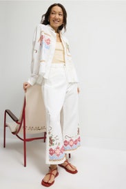Adunco Embroidered Trousers by Weekend Max Mara