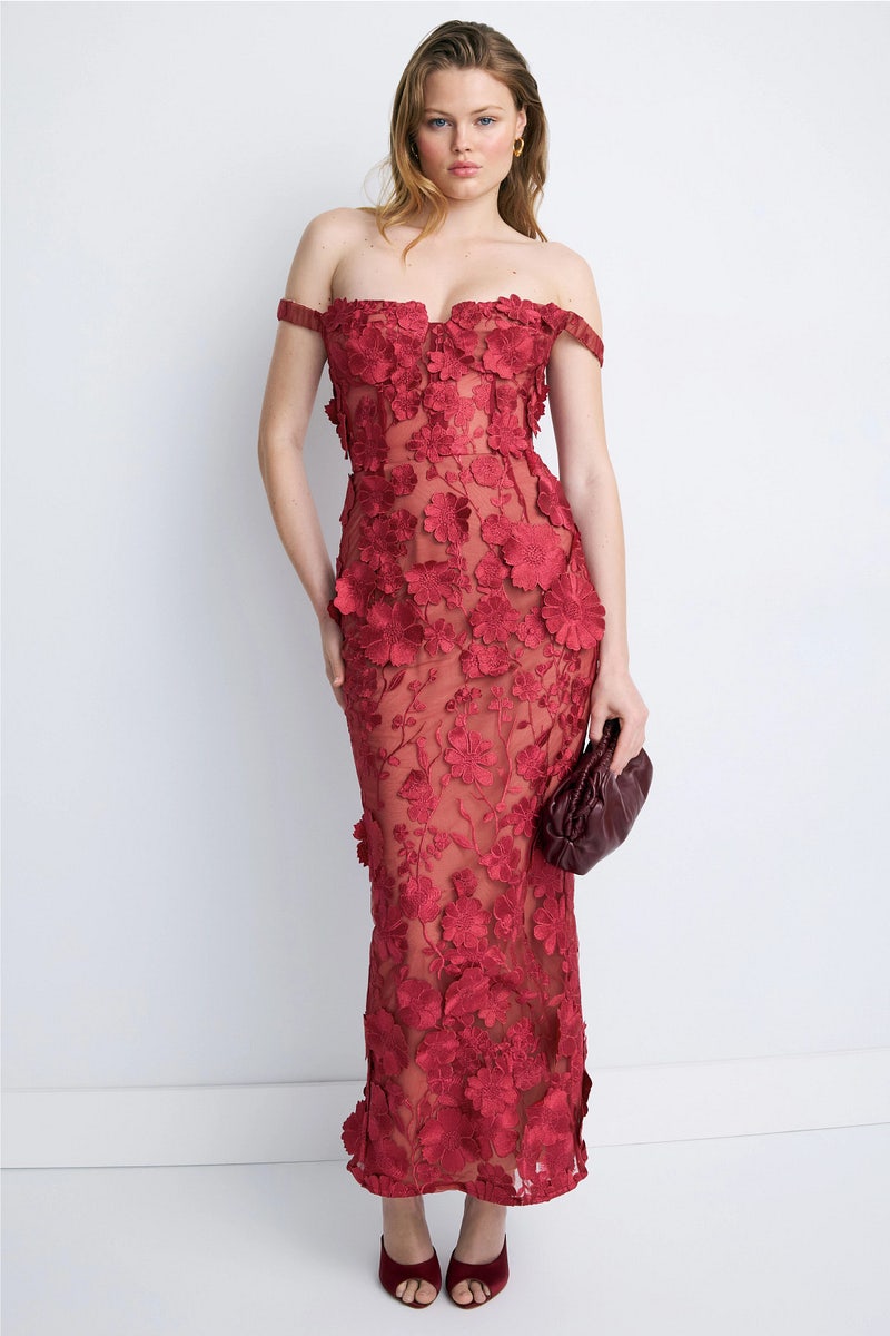 Jasmine Off The Shoulder Maxi Dress by Bronx and Banco - Photo 0