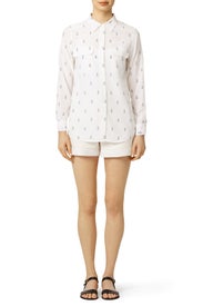 Anchors Away Signature Button Down by Equipment
