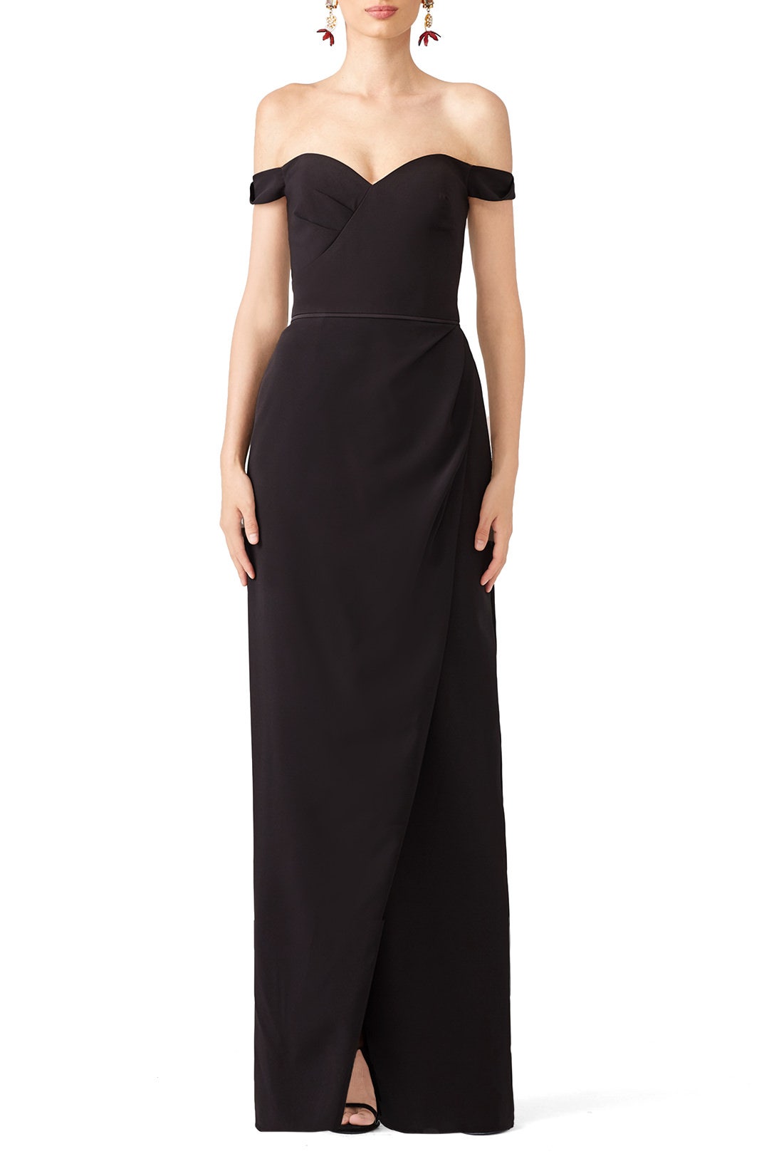 Black Sweetheart Gown by JS Collection 0