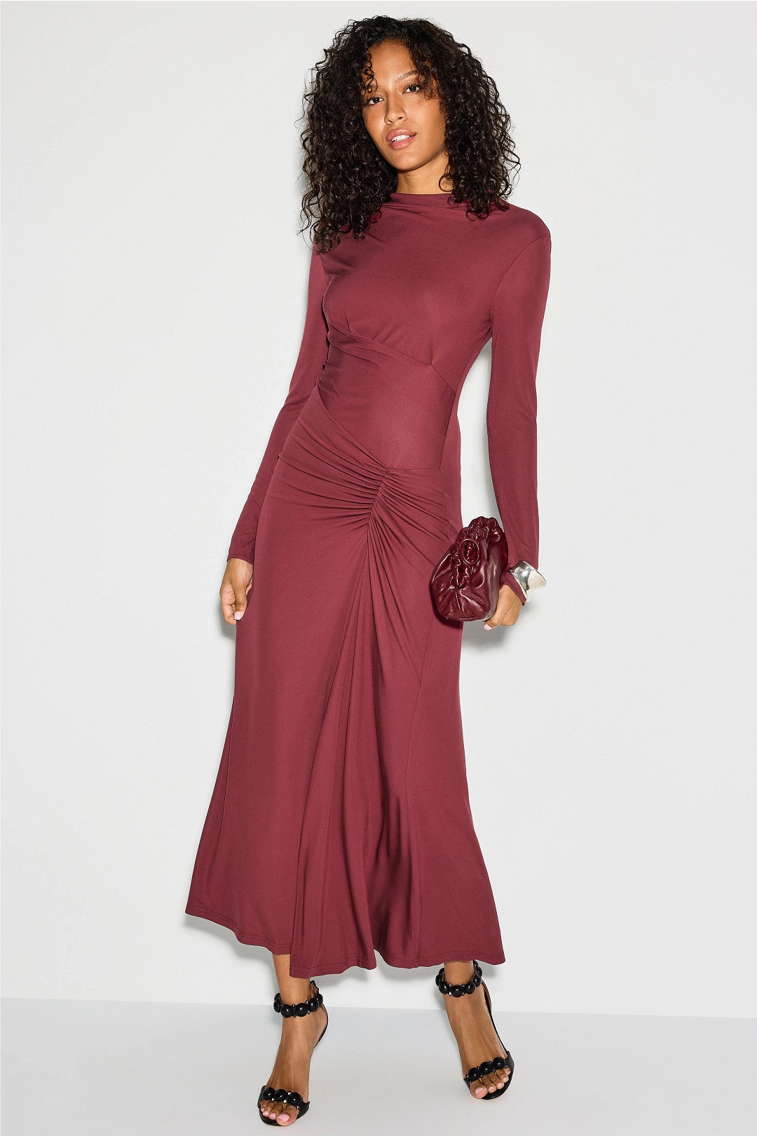 Ferrara Long Sleeve Midi Dress by SIMKHAI 0