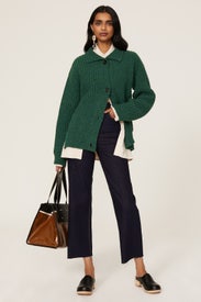 Chunky Wrap Cardigan by Marni