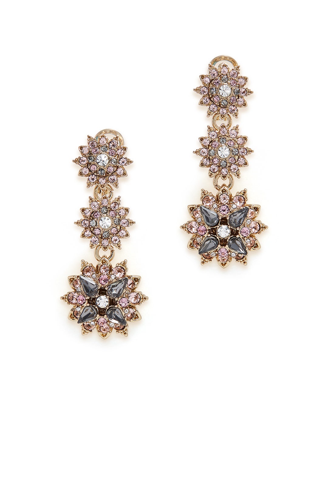 Floral Linear Earrings by Marchesa Jewelry 1