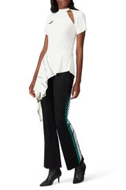 Racing Stripe Pants by Monse