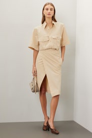 Loose Fit Shirt Dress by Petar Petrov