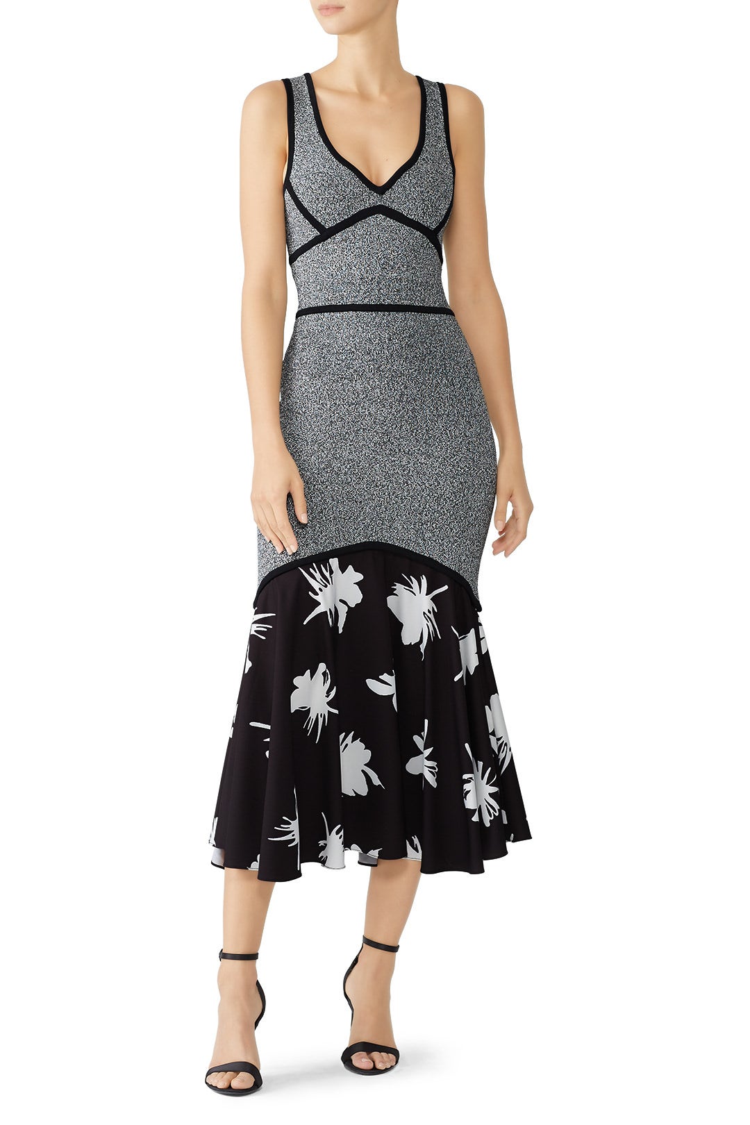 Contrast Hem Dress by Prabal Gurung x RTR 0