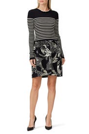Multi Print Maglia Dress by RED Valentino