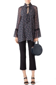 All Over Roses Blouse by See by Chloé