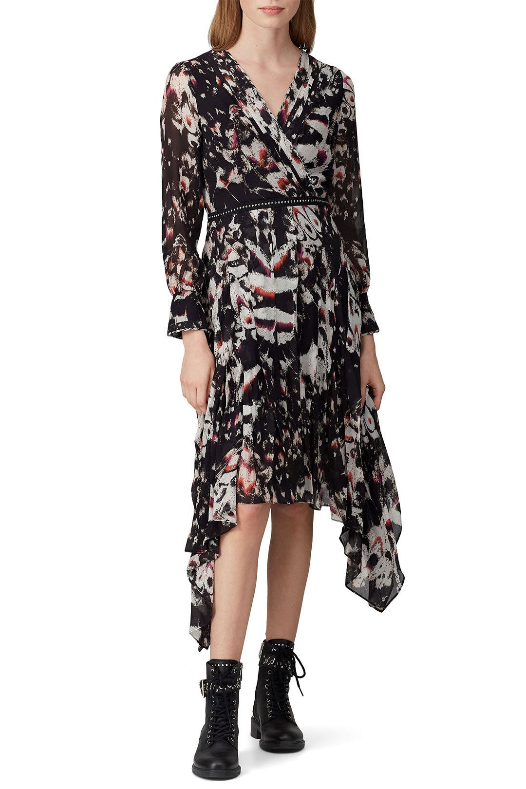 Lizia Wing Dress by AllSaints 0