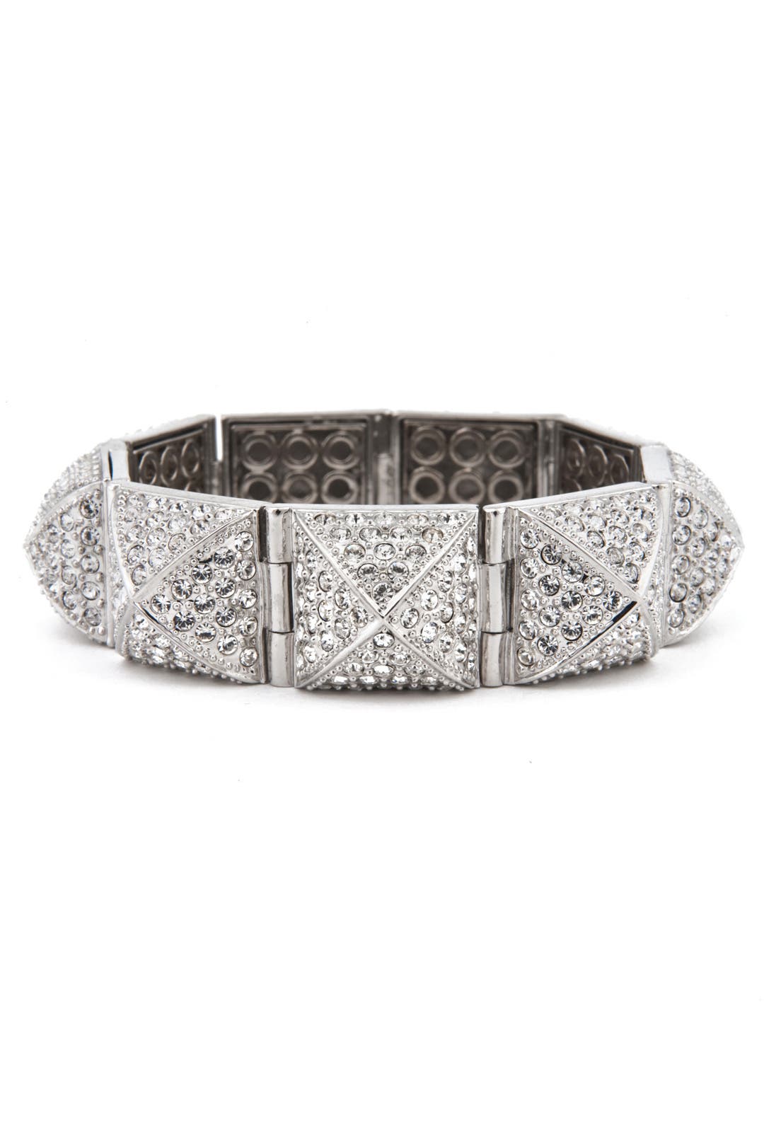 Pave Pyramid Stud Bracelet by CC Skye | Rent the Runway