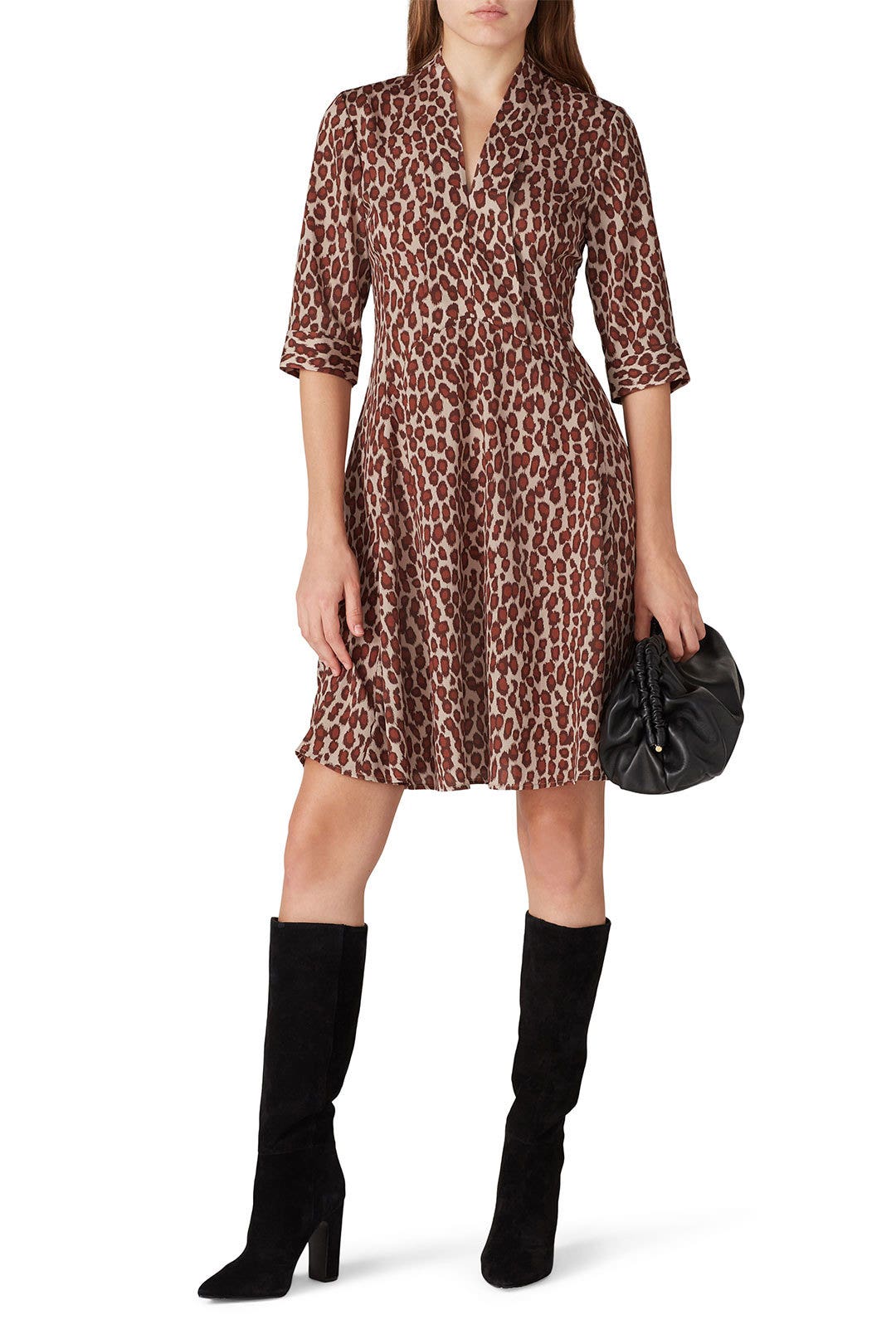 Animal Printed Dress by Derek Lam 10 Crosby x RTR 0