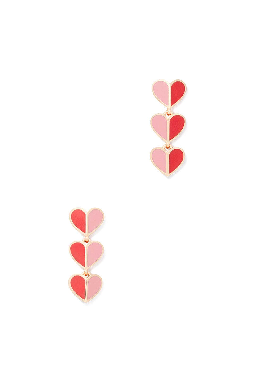 Enamel Hearts Linear Earrings by kate spade new york accessories 0