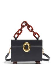 Onyx Cinema Box Bag by Lizzie Fortunato