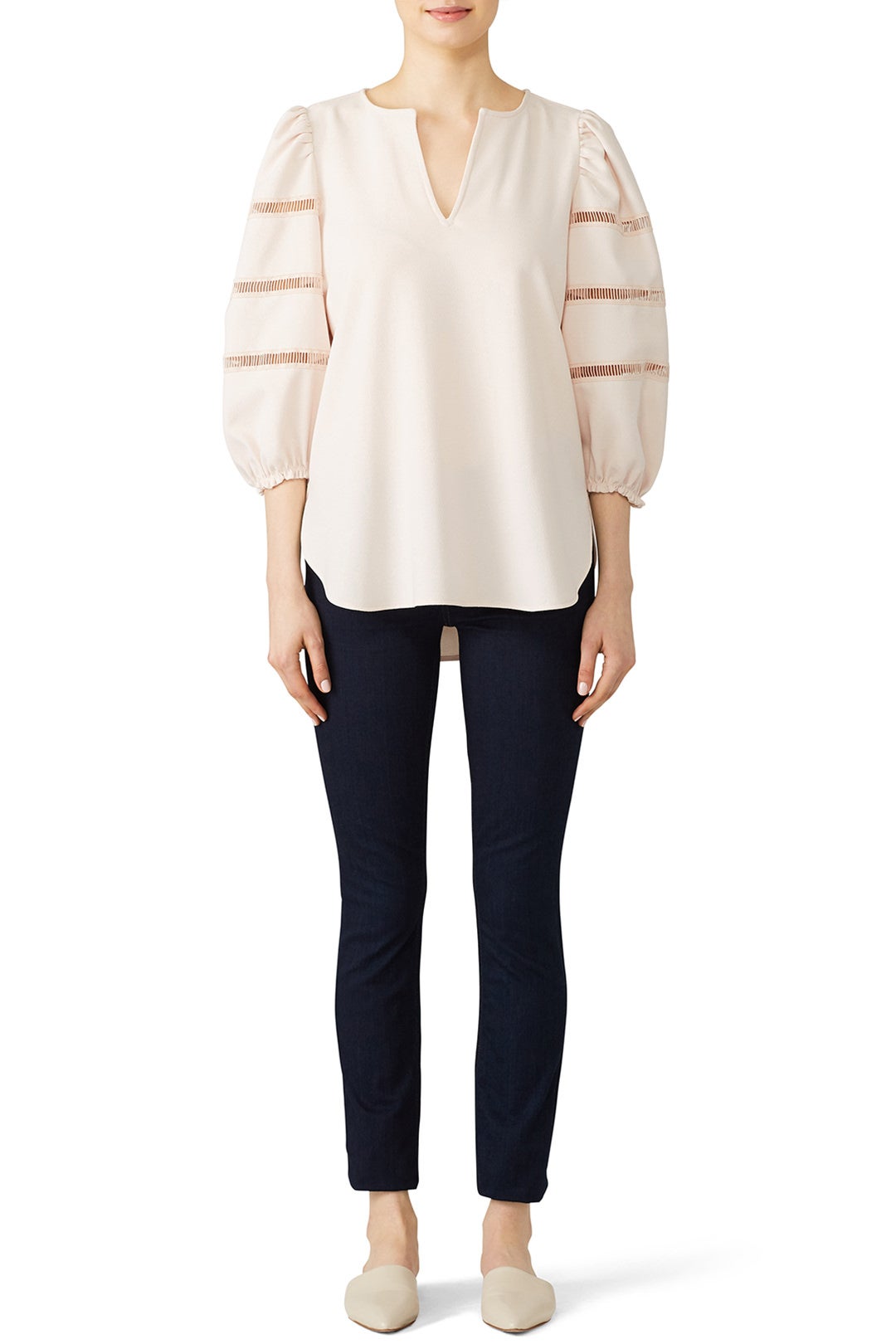 Honey Nude Top by See by Chloé 0