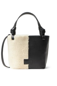 Ida Shearling Tote by Staud Accessories