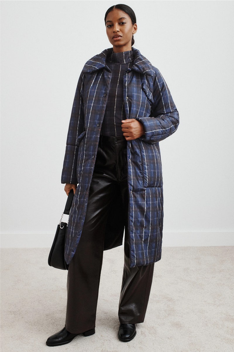 Deana Plaid Parka Coat by Baum und Pferdgarten - Photo 0