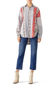 All Patched Up Button Down by Free People
