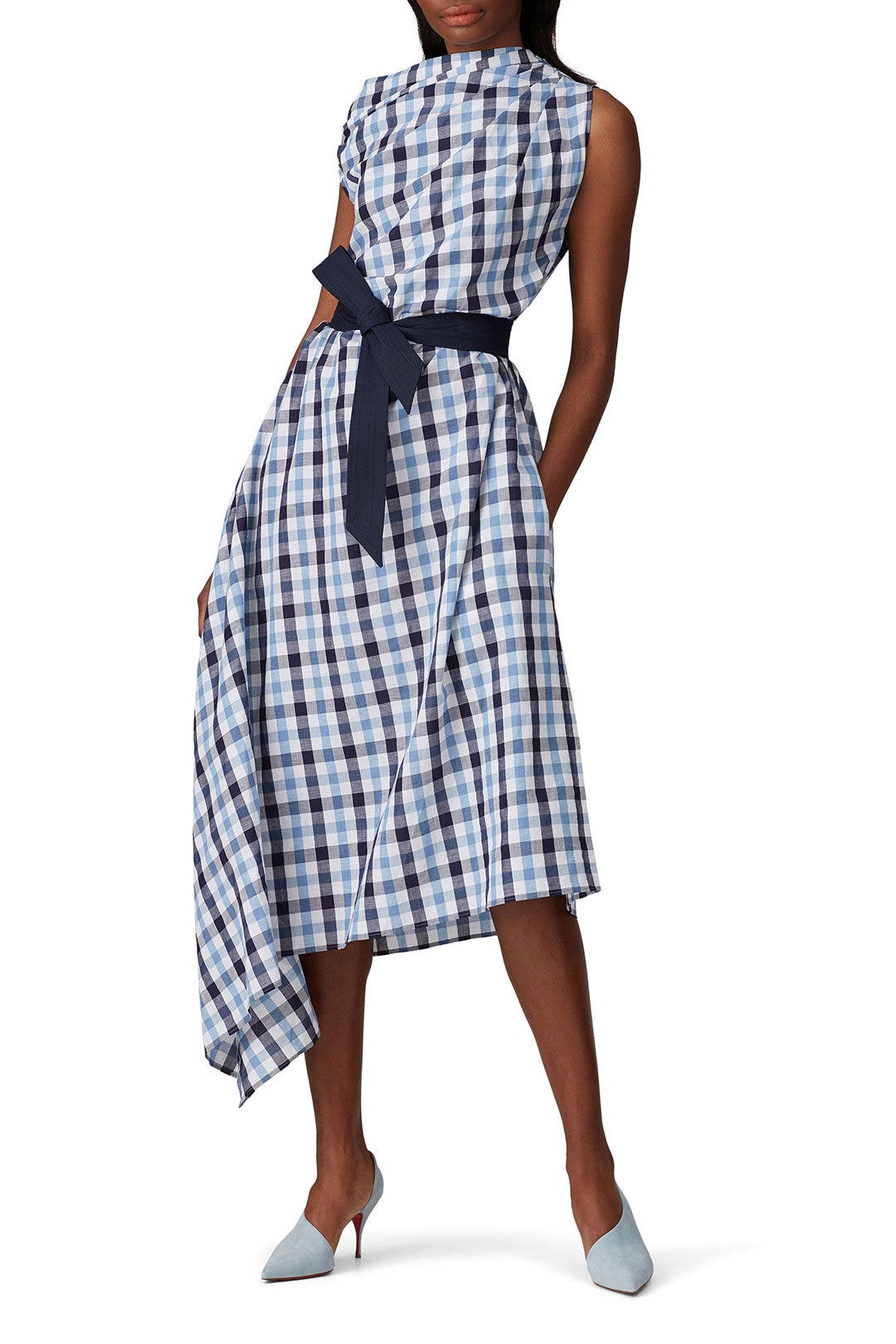 Asymmetrical Draped Dress by Martin Grant 0