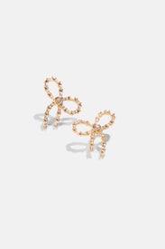 Crystal Bow Studs by Mignonne Gavigan