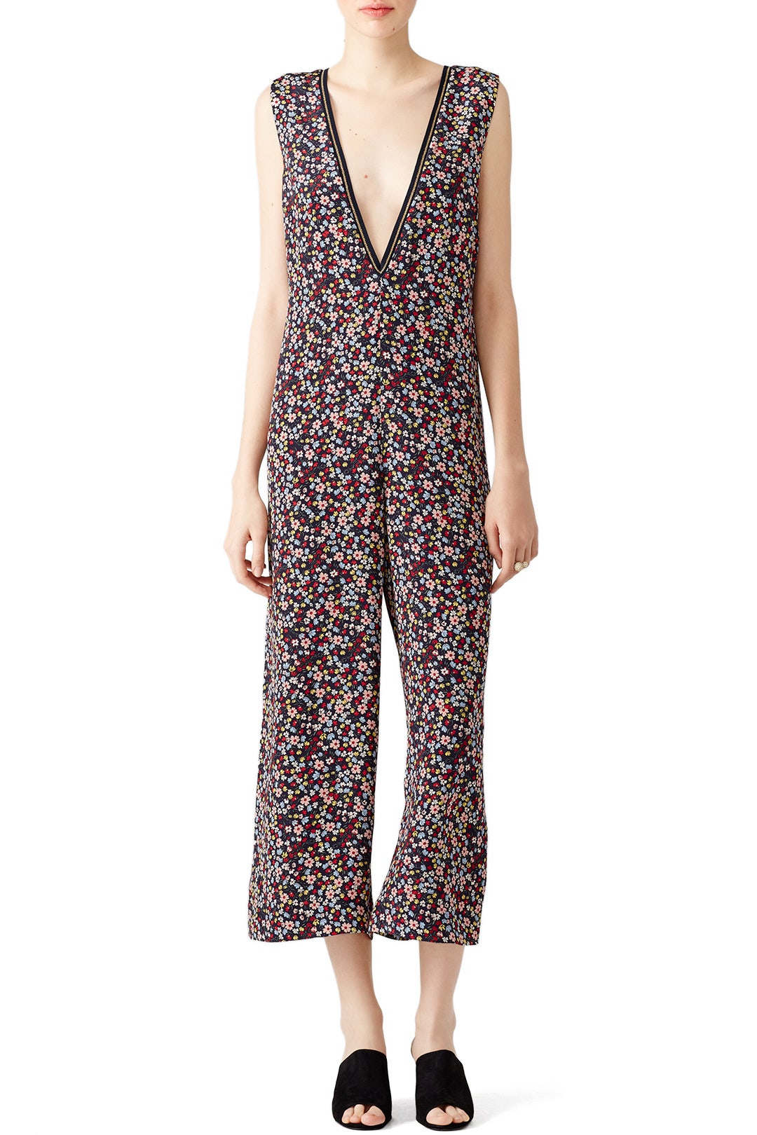 Freesia Printed Jumpsuit by Mother of Pearl 0